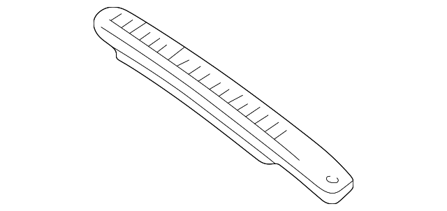 68742AR203 Деталь DEFROSTER GRILLE, RIGHT