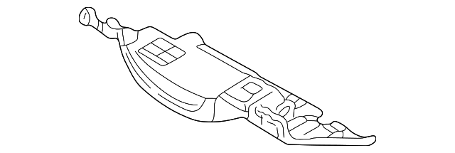 68106AR203 Деталь LOWER DASH COVER