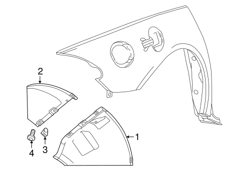 Viper EXTERIOR TRIM - QUARTER PANEL