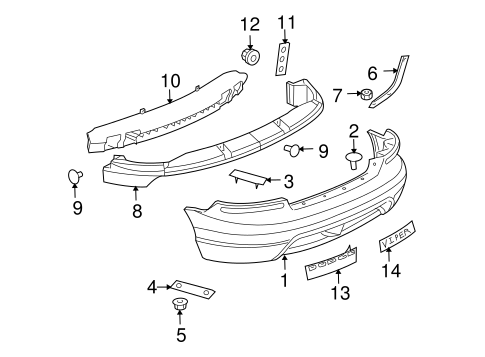Viper BUMPER & COMPONENTS - REAR
