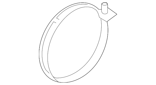 14711-01046B Деталь INTAKE HOSE CLAMP