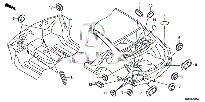 TL GROMMET (RR.)