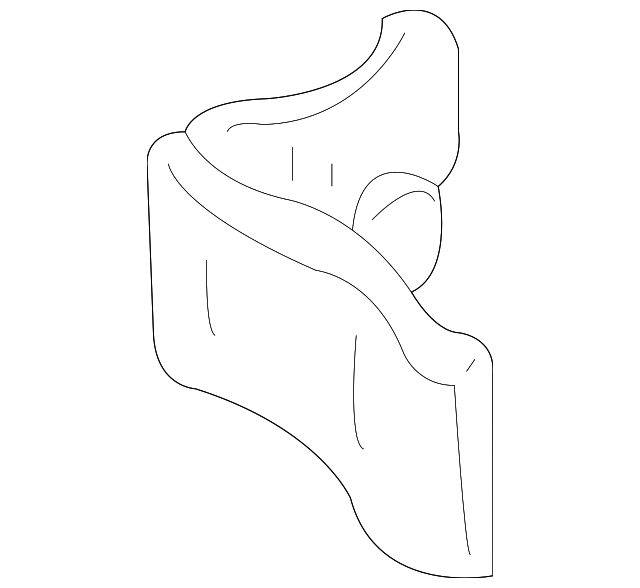 MR574683 Деталь REPEATER LAMP ADAPTER, LEFT