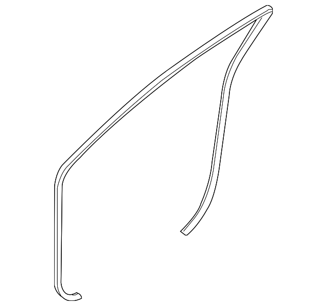 82110-1M000 Деталь W'STRIP ON BODY, LEFT