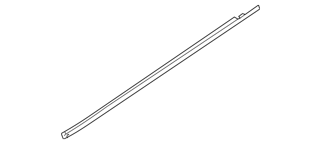 82220-1M000 Деталь BELT MOLDING, RIGHT