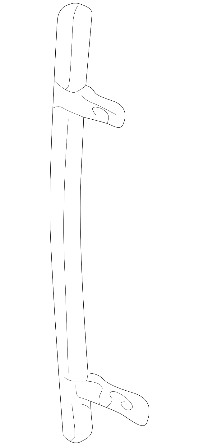 83551-38000 Деталь LOWER CHANNEL, LEFT