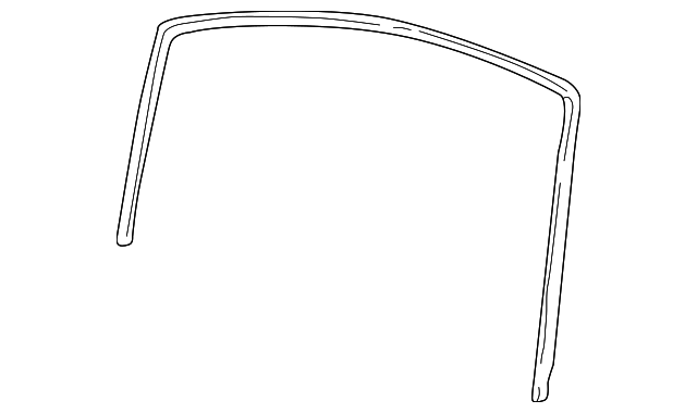 83540-38000 Деталь RUN CHANNEL, RIGHT
