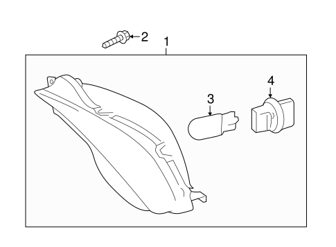 Camry DAYTIME RUNNING LAMP COMPONENTS