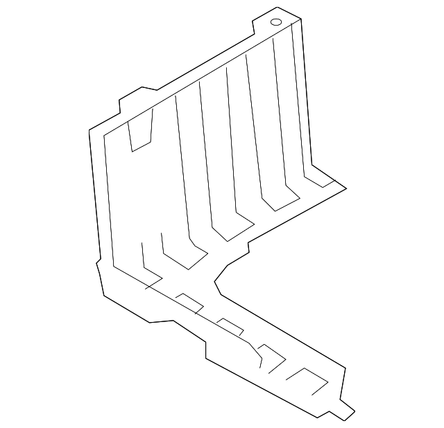 29120-2V000 Деталь SPLASH SHIELD, RIGHT