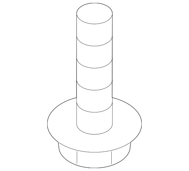 901250083 Деталь STEERING COLUMN MOUNT BOLT