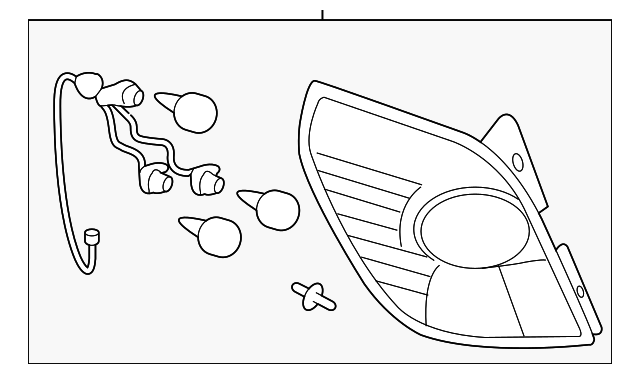 22842245 TAIL LAMP ASSY, LEFT