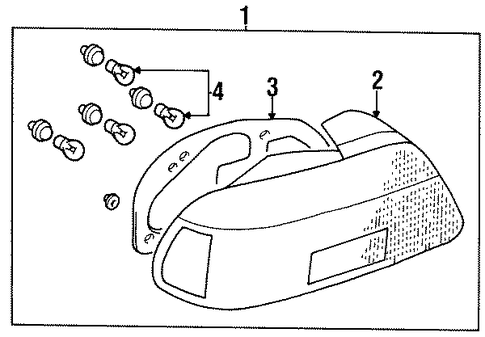 Sebring TAIL LAMPS