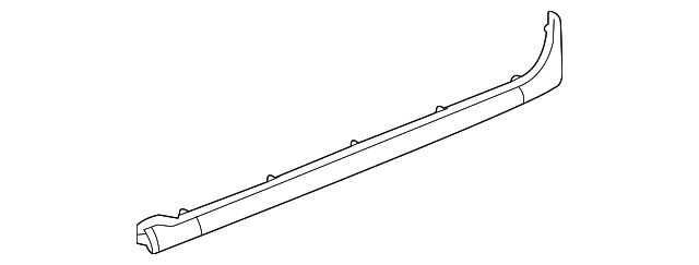 15907763 Деталь LOWER W'STRIP, LEFT