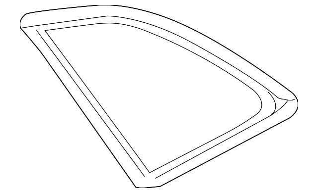 8R0-845-300-G-NVB Деталь QTR GLASS, RIGHT