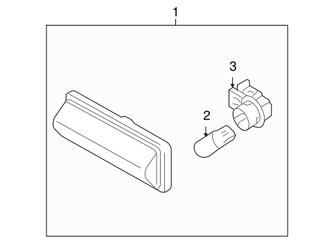 SX4 LICENSE LAMPS