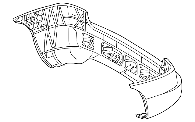 163-880-47-71 Деталь BUMPER COVER