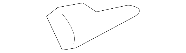 LD47-50-E13 Деталь BUMPER COVER SLIDE, LEFT