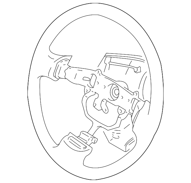 4811054G205PK Деталь STEERING WHEEL