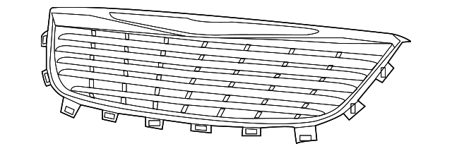 68100692AB Деталь UPPER GRILLE