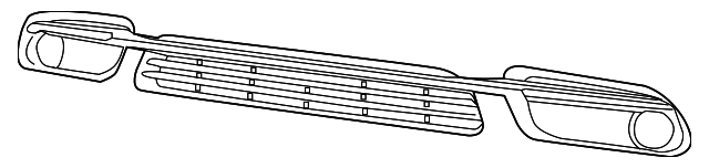 68100694AA Деталь LOWER GRILLE