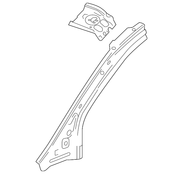 95136191 Деталь INNER W/S PILLAR, LEFT