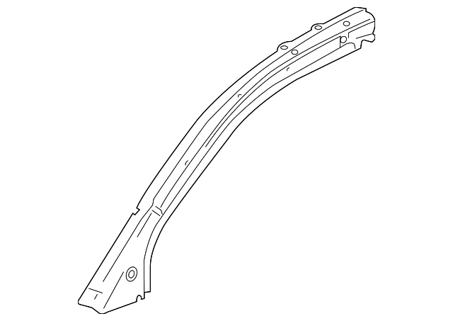 25980610 Деталь WINDSHIELD PILLAR REINF, LEFT