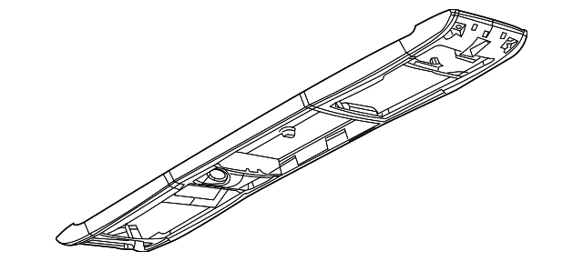 7B0-863-343-B-HDA Деталь OVERHEAD CONSOLE