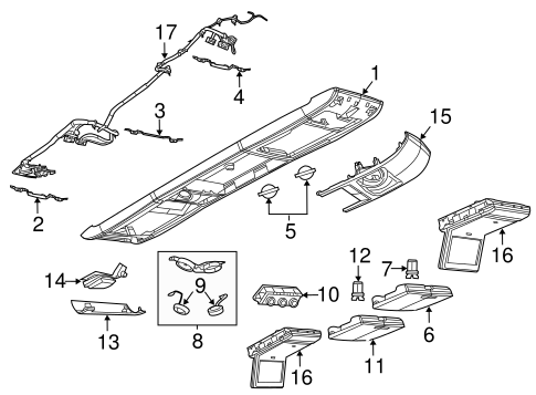 Routan OVERHEAD CONSOLE 2