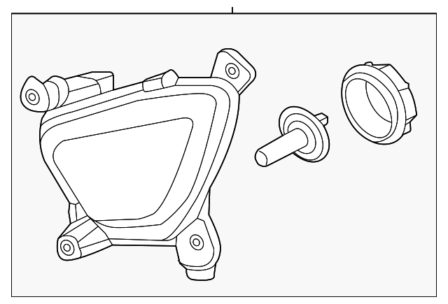 92202-C6100 Деталь FOG LAMP ASSY, RIGHT