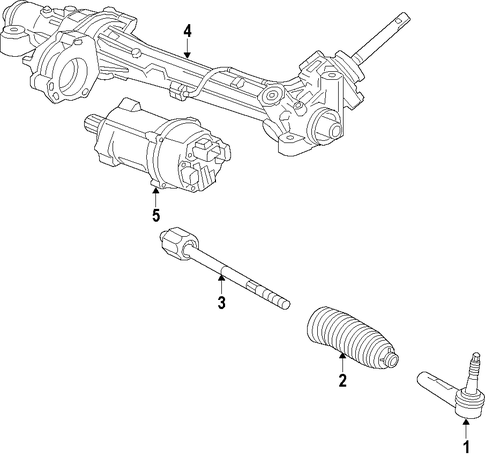 Camaro STEERING GEAR & LINKAGE 4