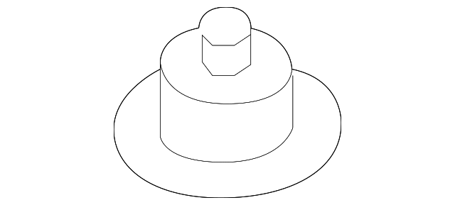 GS3L2889YA Деталь MOUNT CUSHION, LEFT
