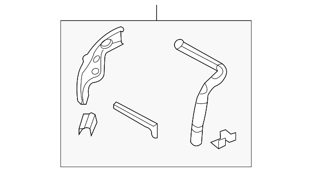 68019180AD Деталь SIDE RAIL EXTN, RIGHT