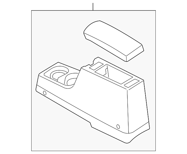 96910-7Z010 Деталь CONSOLE ASSY