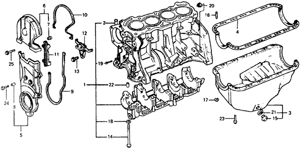 1977 Honda CIVIC 1200 COUPE PIN (4X12MM) - (90702634300) 1977 Honda CIVIC 1200 COUPE PIN (4X12MM) - (90702634300)