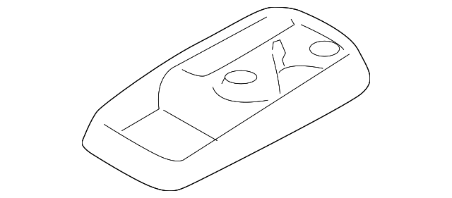 84660-4D000-KS Деталь FLOOR CONSOLE