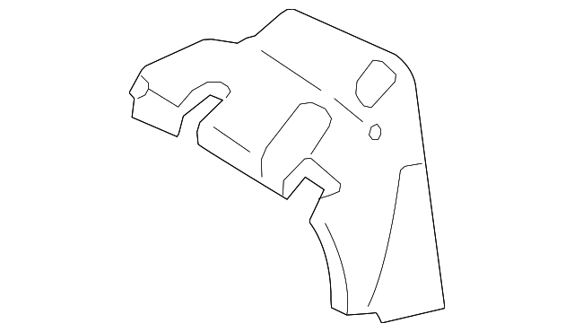 20922057 INSULATOR, LEFT