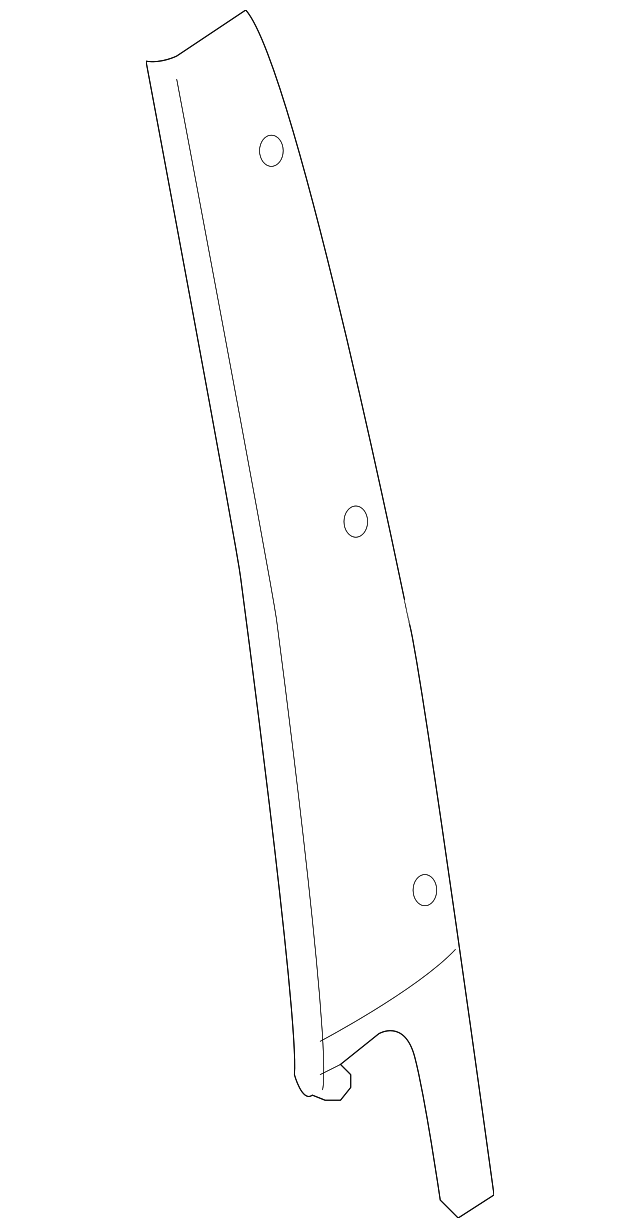 8K0-839-901-P-9B9 APPLIQUE, LEFT