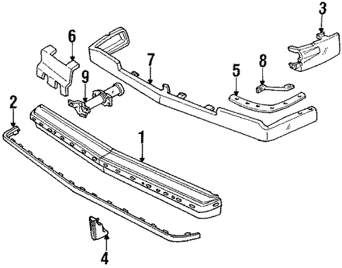 Citation II FRONT BUMPER