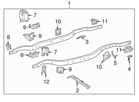 Land Cruiser FRAME & COMPONENTS 2