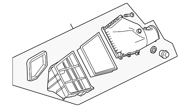 23467660 Деталь AIR CLEANER ASSY