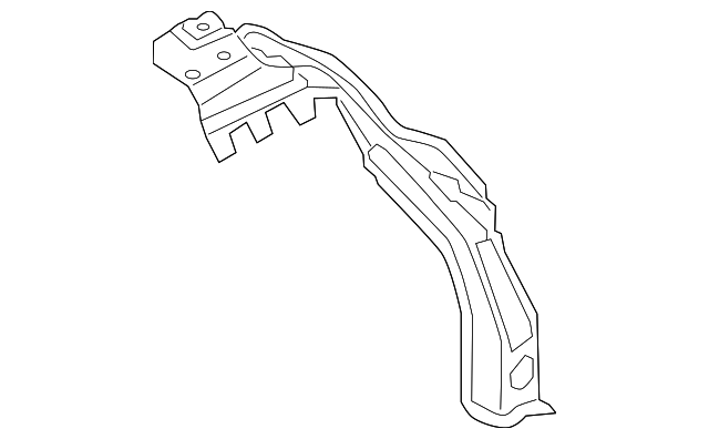 77644-CA000 Деталь QTR PILLAR REINFORCEMENT, RIGHT