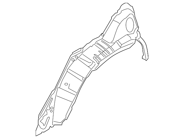 76710-CA030 Деталь OUTER WHEELHOUSE, RIGHT