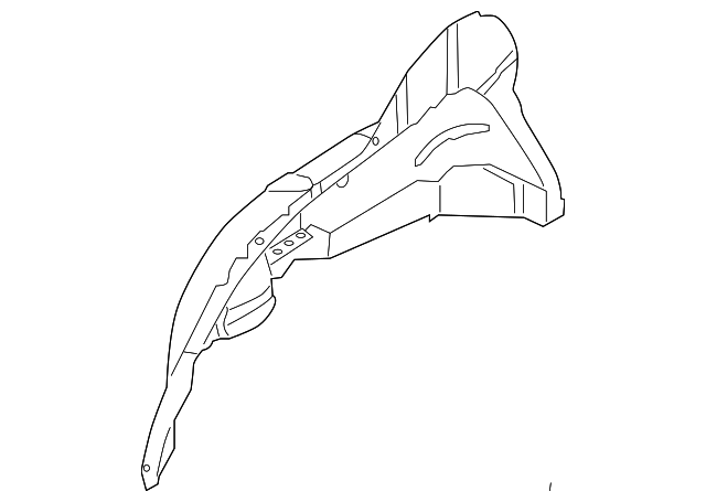 76750-CA000 Деталь INNER WHEELHOUSE, RIGHT