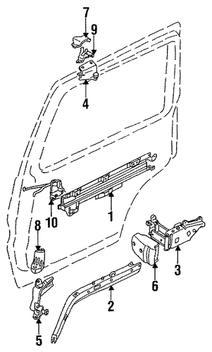 Expo LRV SLIDING DOOR HARDWARE
