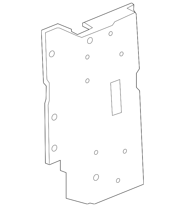 23192696 Деталь HINGE PILLAR, RIGHT