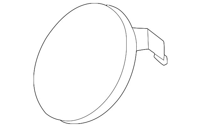 4805392AA Деталь FOG LAMP, LEFT