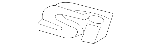 75732-SVJ-A01 Деталь EMBLEM, FR. (SI)