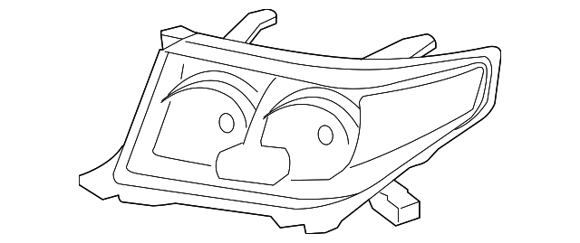 81170-60D03 Деталь HEADLAMP ASSY, LEFT
