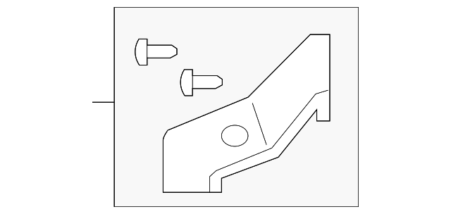 81196-60050 Деталь REPAIR BRACKET, LEFT