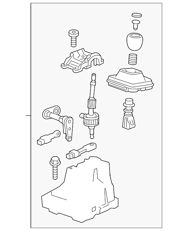 25185245 Деталь SHIFTER ASSY